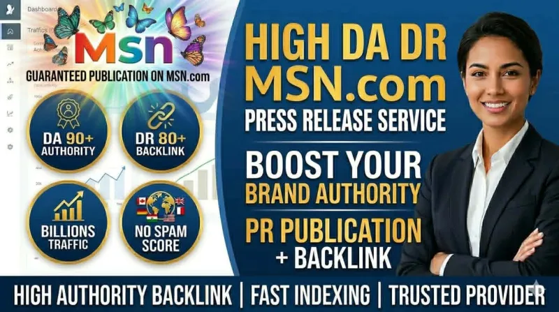 I will publish your press release on MSN with a high DA backlink