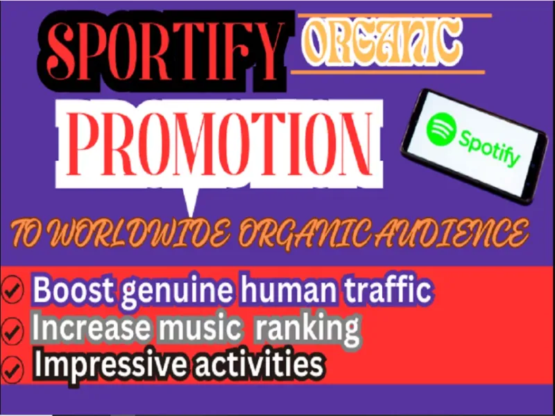do organic Spotify and Soundcloud music promotion