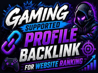 Gaming supported profile backlink for website ranking
