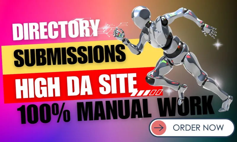 Create 100 Live Directory Submissions For SEO Backlink