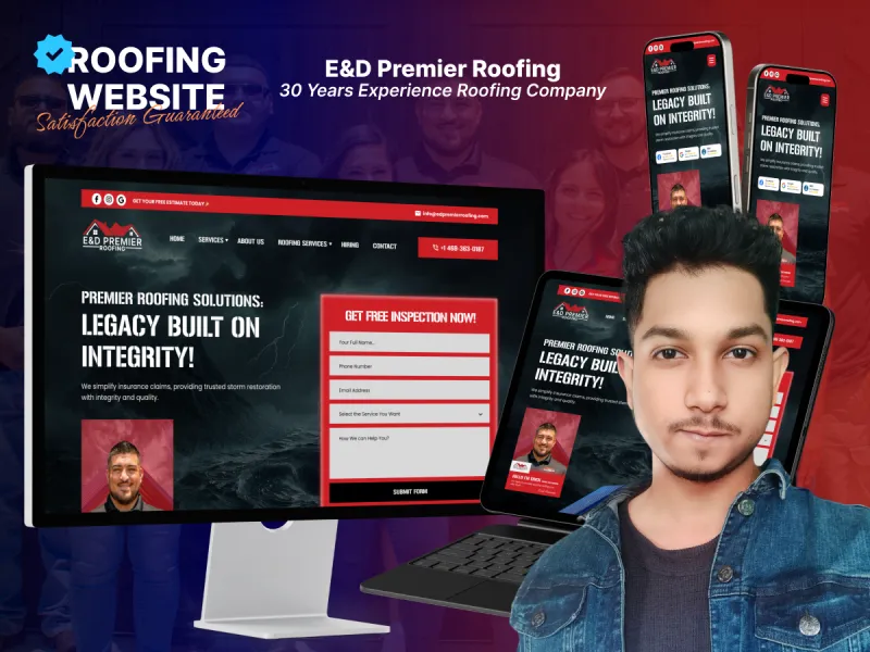 Roofing Website & Branding | Technical SEO & GMB Setup for Roofing Businesses