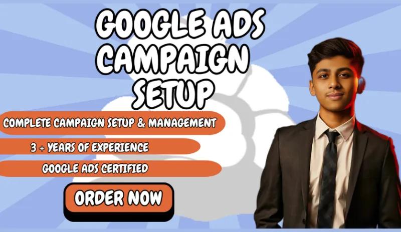 setup and manage your google ads search network adwords PPC campaigns