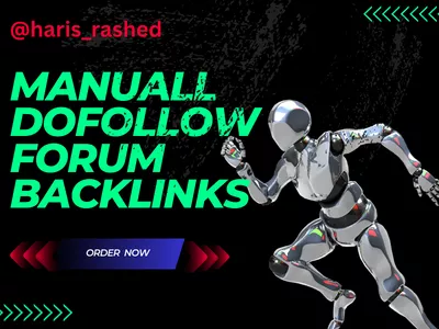 provide manuall dofollow forum backlinks