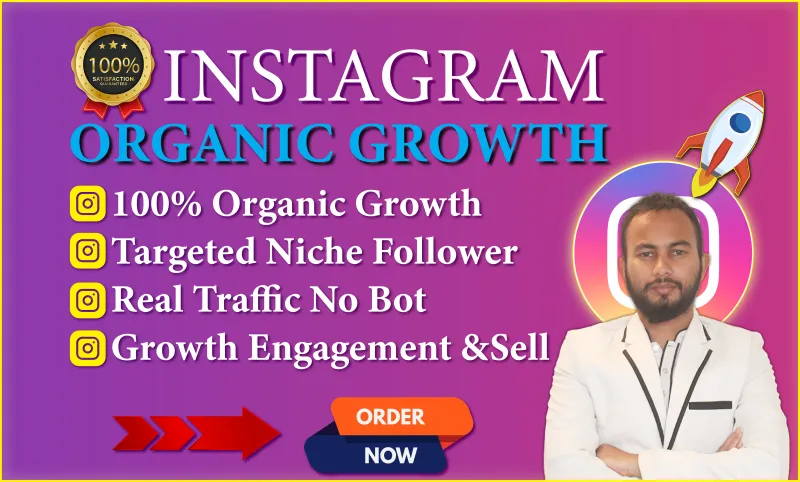 I will grow your Instagram with real organic promotion and engagement