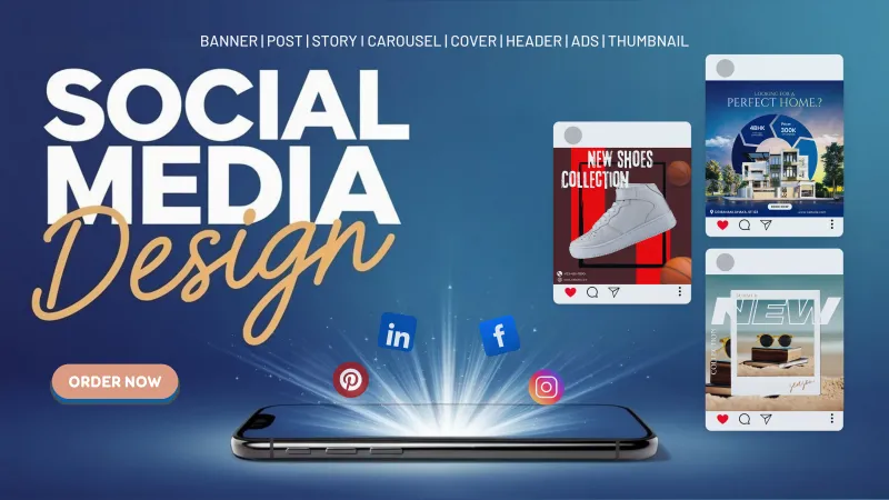 advertising imagedesign attractive social media posts and 
