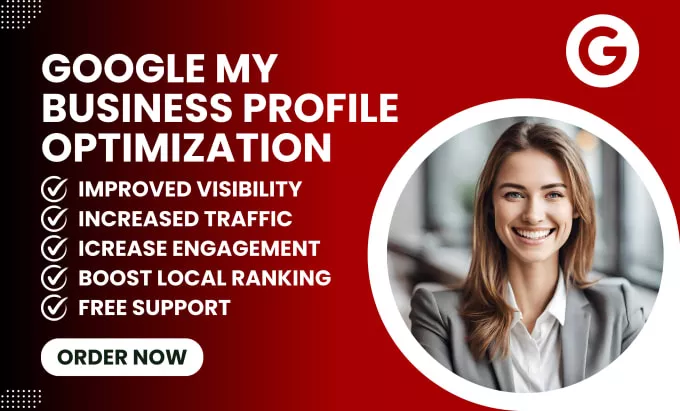I will create optimize google my business listing for local SEO gmb ranking