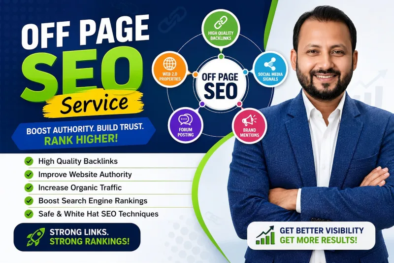 provide Off-page SEO Link Building to boost your Google Ranking