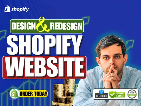develop professional responsive shopify website shopify shop for ecommerce