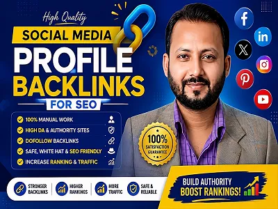build Social Media Profile Backlinks for Higher Ranking