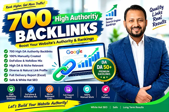 SEO Backlinks Service with Index Support | High DA & Quality Sites