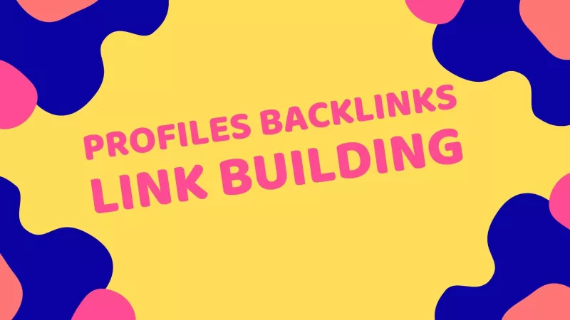 create social media profiles backlinks SEO link building