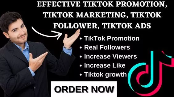 l will do organically tiktok promotion, tiktok followers, tiktok video