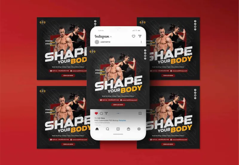 design social media posts