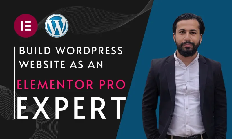 design a modern website with elementor pro as an expert