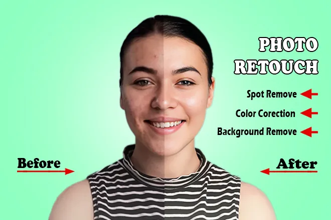 do 20 photos retouching