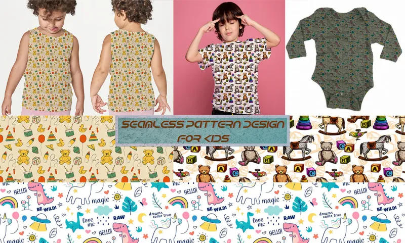 fix all repetitive pattern design concerns, including kids pattern design