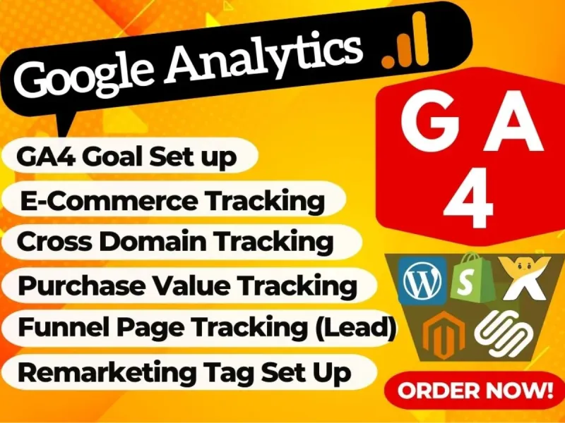  fix or setup google analytics 4, ga4 ecommerce tracking, conversion tracking GTM