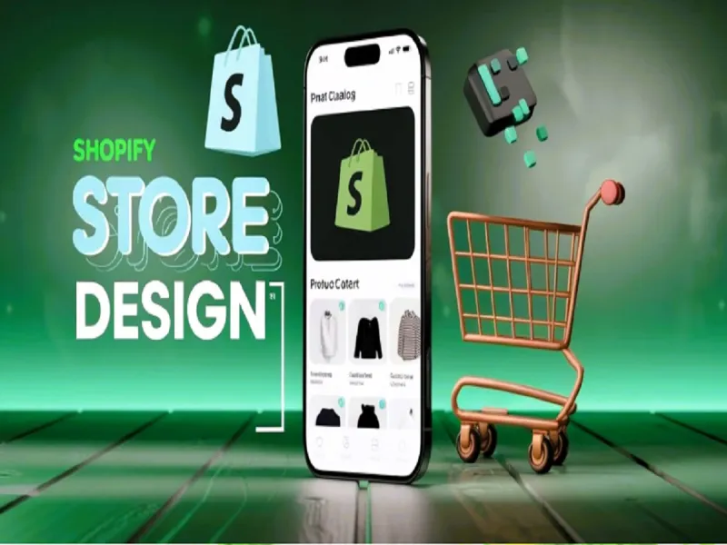 Shopify Store Design With Marketing