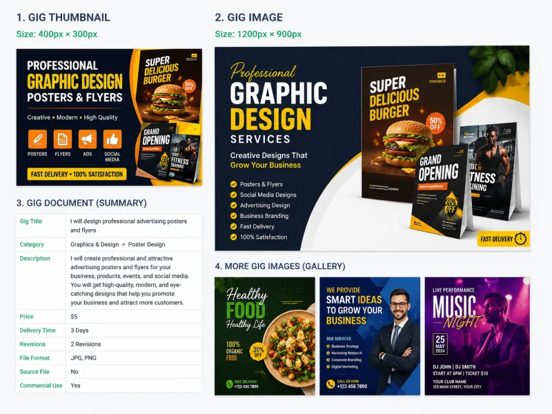 I will design professional advertising posters and flyers