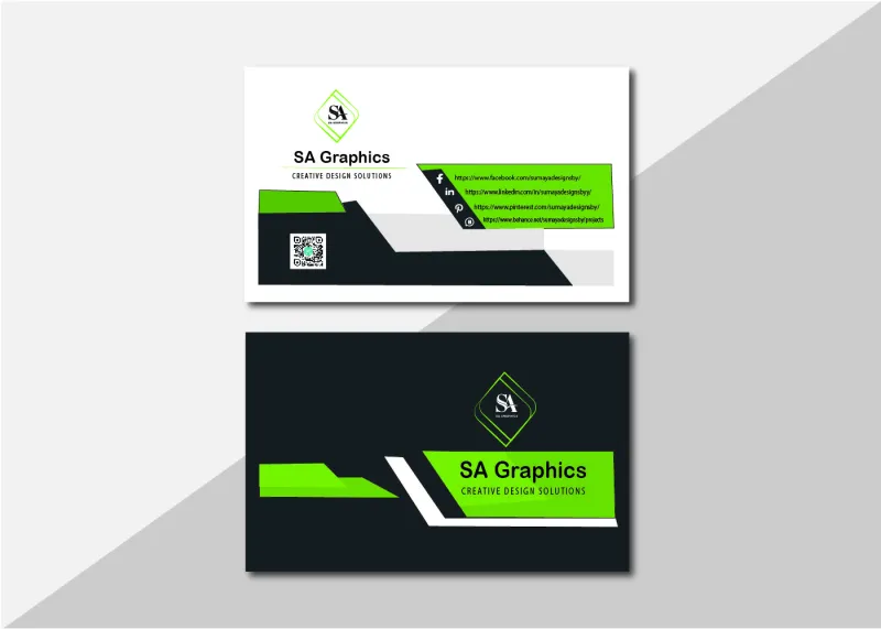 I will design a modern professional business card