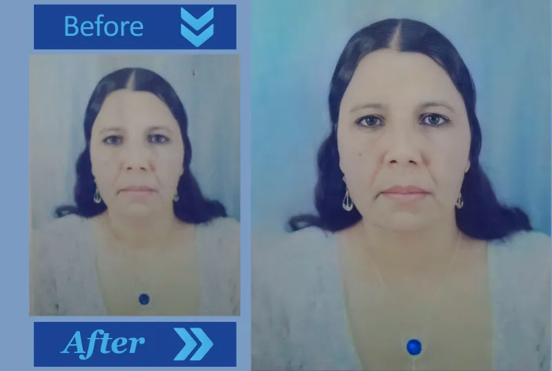Restore, repair, colorize, fix old damaged photos