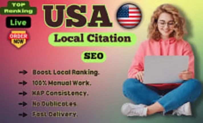 I will do 350 USA local citation and directory submission for local SEO