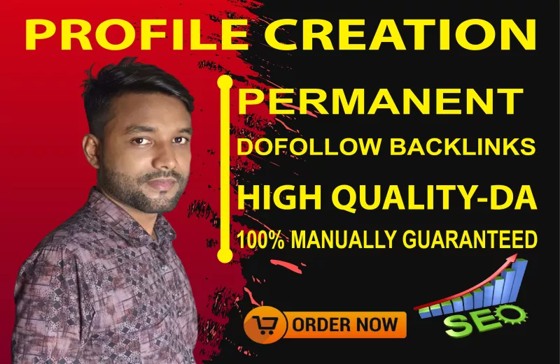 I Will Create 50 High Quality PR9 Manually Social Profiles Creation Dofollow Backlinks