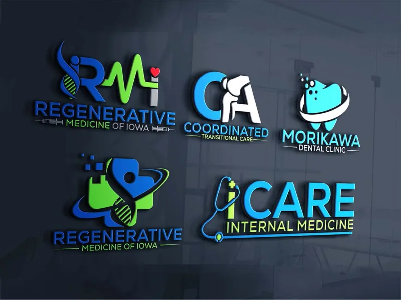 design a unique medical pharmacy healthcare dental wellness logo