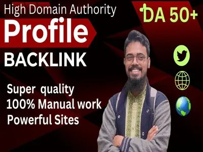 Get Ranked with a Manually Created Super Quality Profile Backlink