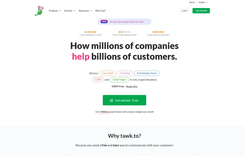 add tawkto live chat support on your website
