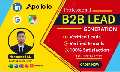 do targeted b2b lead generation and email list building
