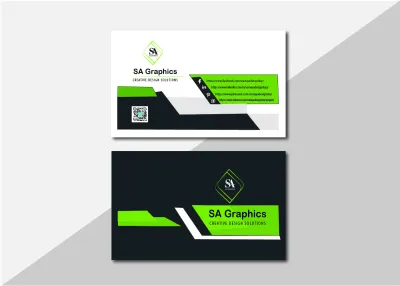 I will design a modern professional business card