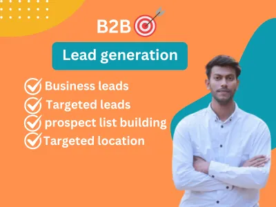I will do b2b lead generation for your targeted business