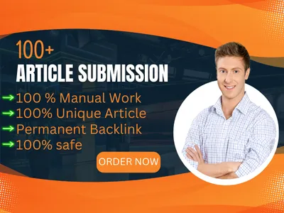 I Will Submit Your Articles to Top 100+ Sites for Quality Backlinks