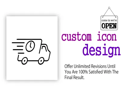 Creat Modern and Minimal Icon Design with Quick Delivery