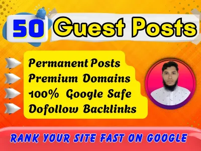 Build Dofollow Guest Posts SEO Backlinks to Rank Higher