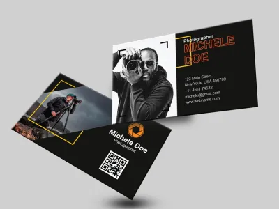 design business card with ready for print