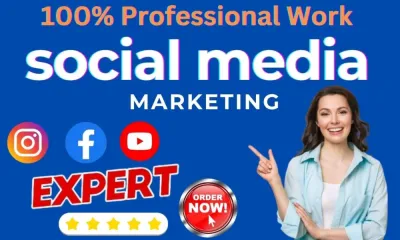 I will BE YOUR SOCIAL MEDIA MARKETING EXPERT