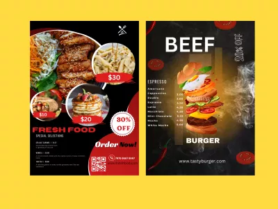 Desaign a flyer for your  business.