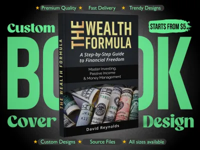 I will design a professional ebook cover, book cover, kindle cover