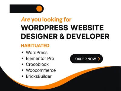 design and develop custom WordPress website using ElementorPro, Crocoblock, Bricks Builder