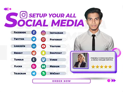 Grow your social media with my professional management
