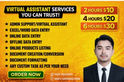  I will do fastest data entry,copy paste,typing and web research job