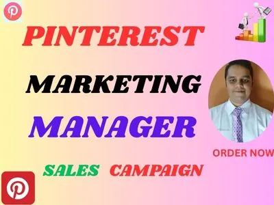 be your Pinterest marketing manager and sales campaign