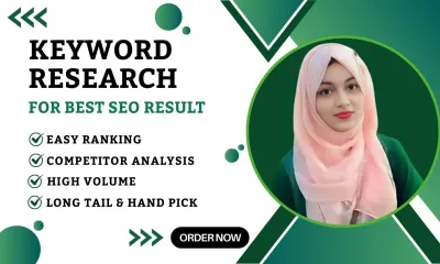 do professional SEO keyword research and competitor analysis for your website