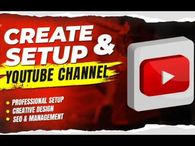 create, design, set up, and fully optimize the YouTube channel