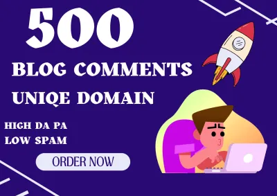 do 500 blog comments backlinks