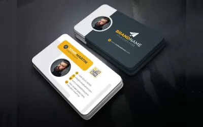 do modern luxury minimalist business card design within 24 hours