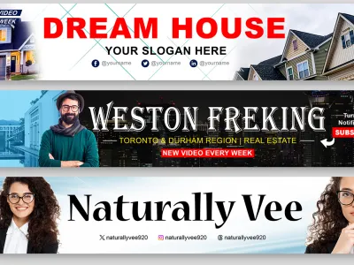 do website banner ads twitter banner youtube banner design