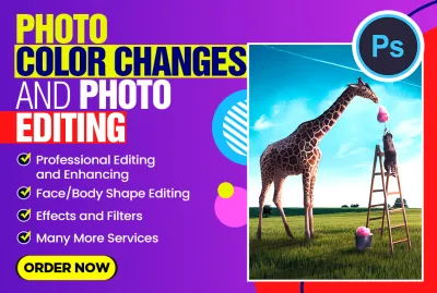 Color changes and corrections of photos